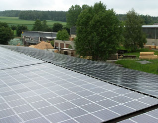 Unsere Produktion erfolgt mit Solarstrom